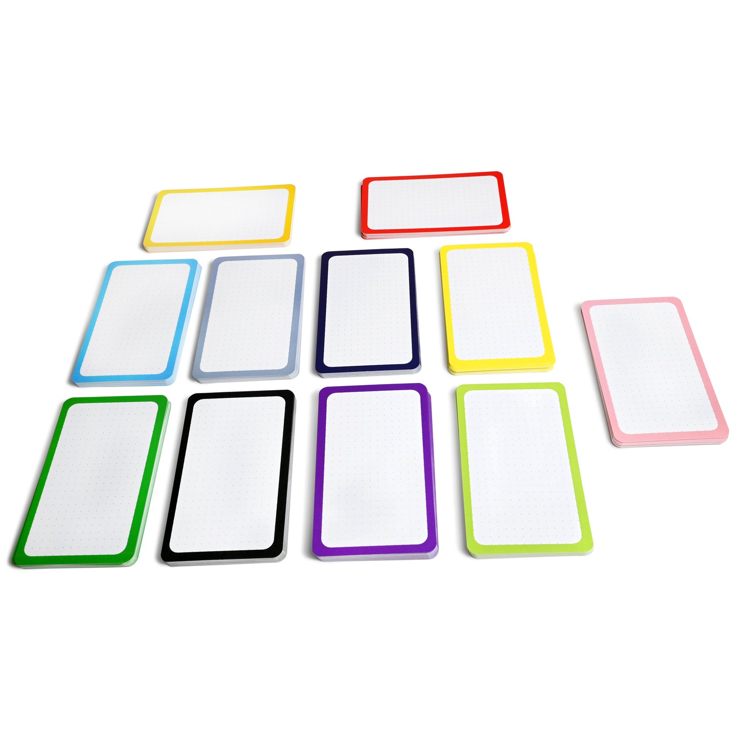 Pat's 11-Color Border Bullet Cards