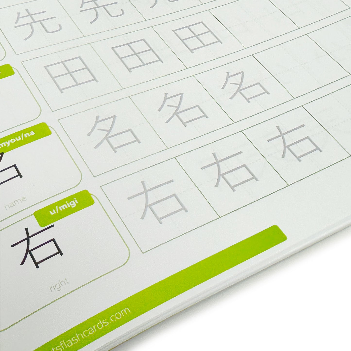 Pat's Flash Cards Japanese Kanji Stroke Order System 150 Flash Cards & Workbook