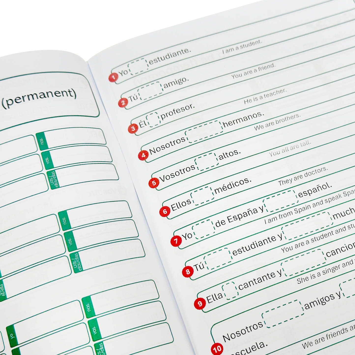 800 Spanish Conjugation Flash Cards - 200 Verbs with Full Examples in Both Spanish and English and 9 Different Tenses