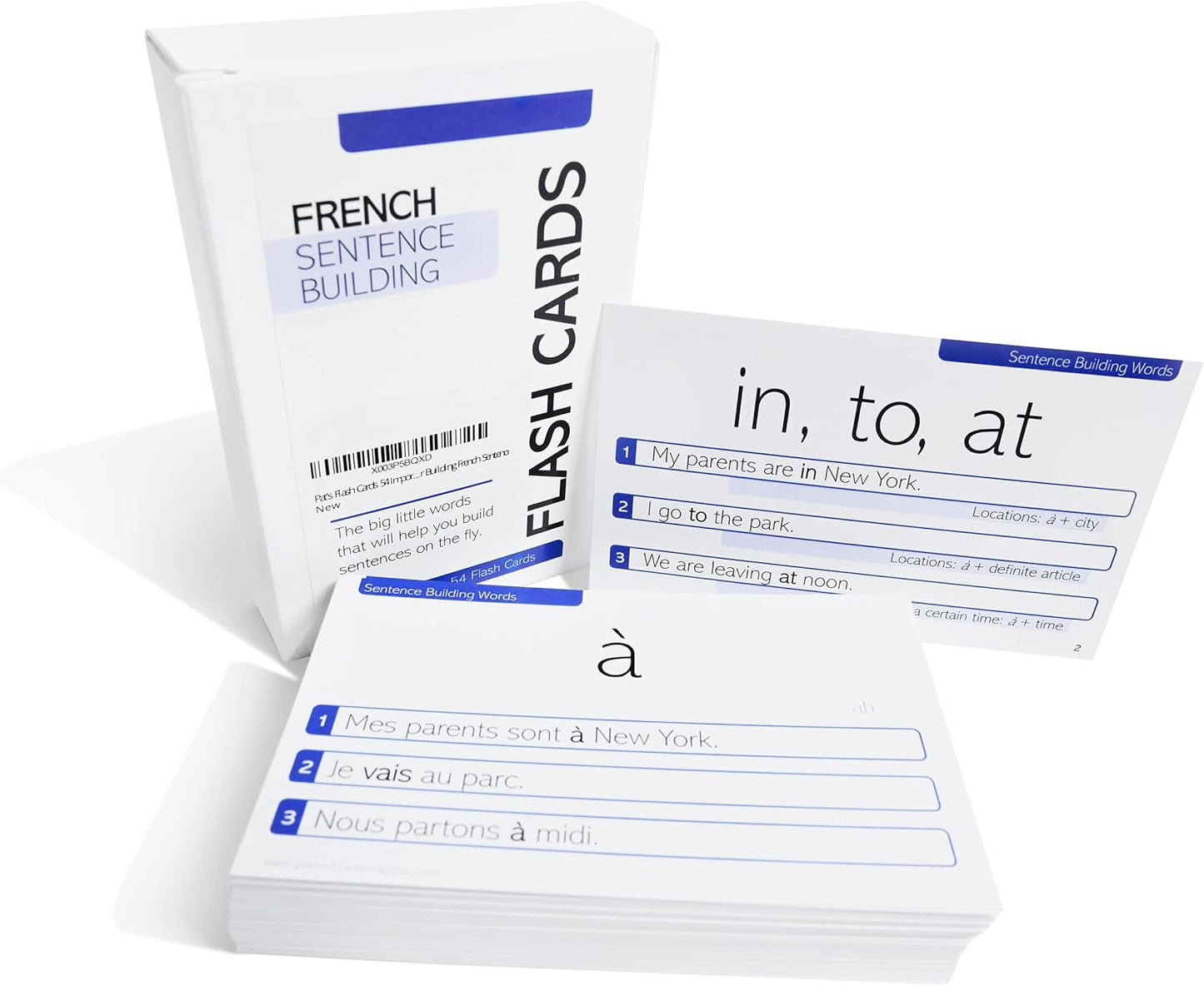 Pat's Flash Cards Essential French Language Learning Cards
