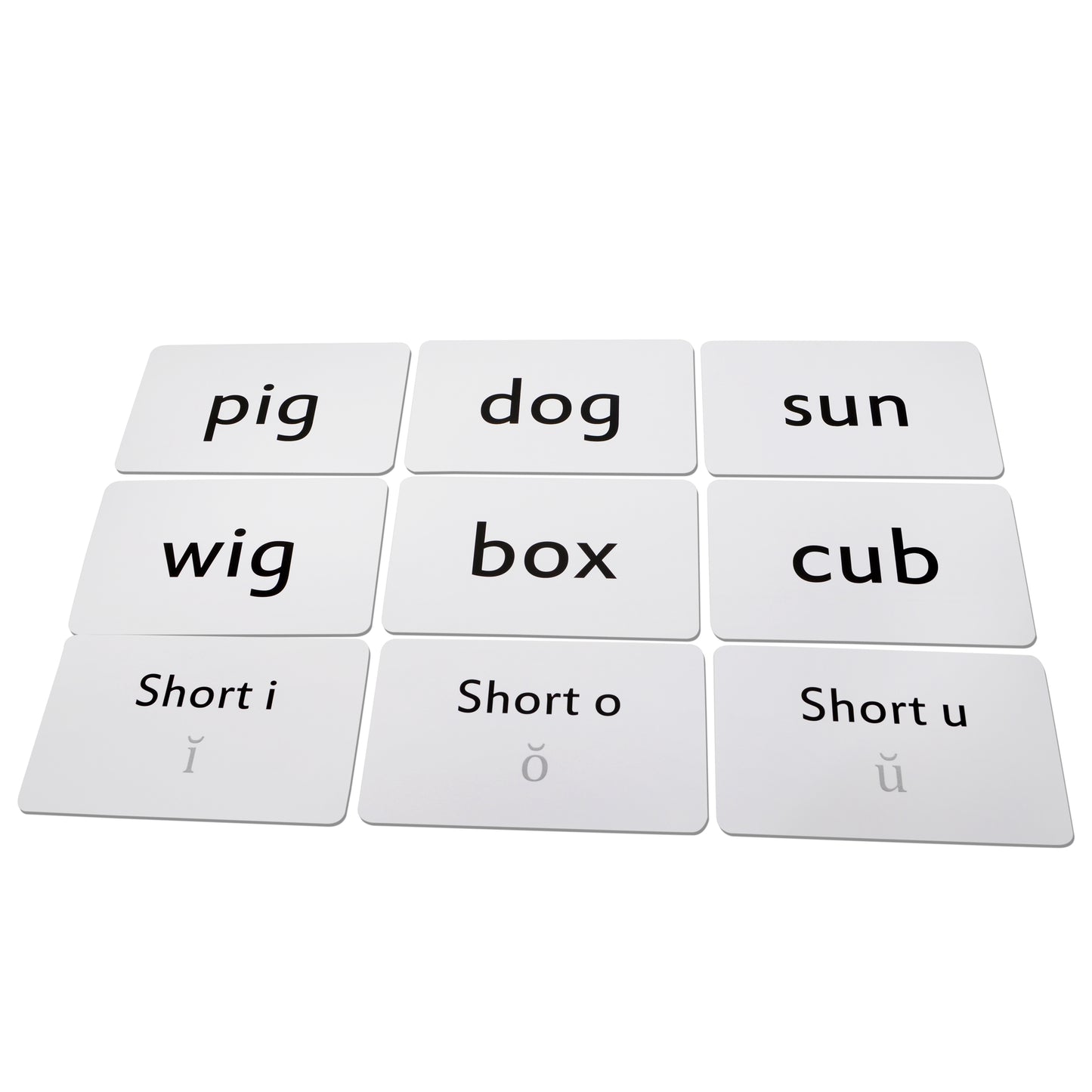 Pre-Phonics CVC Picture Cards