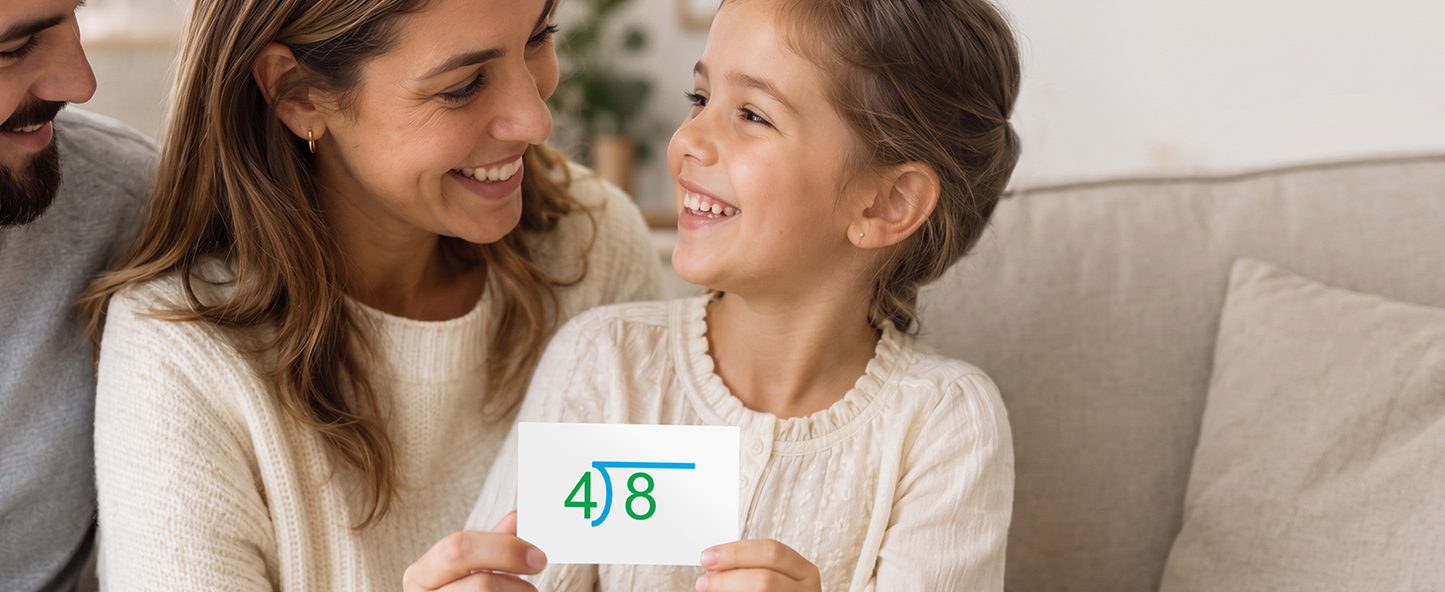 Math Facts Flash Cards 0-12 | Addition, Subtraction, Multiplication & Division Learning Set
