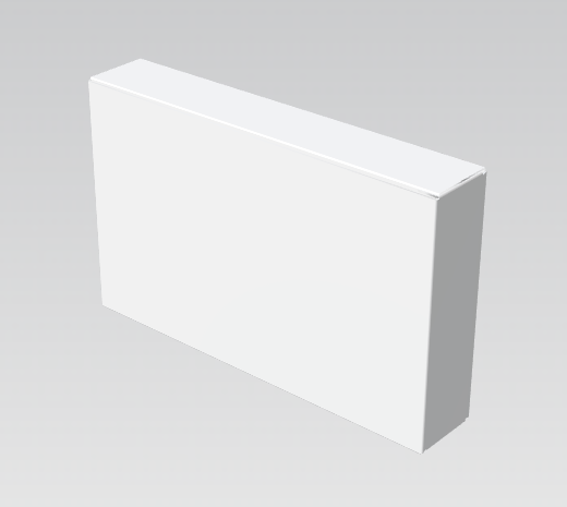 Custom 50-Card Box for 3x5 Index Cards