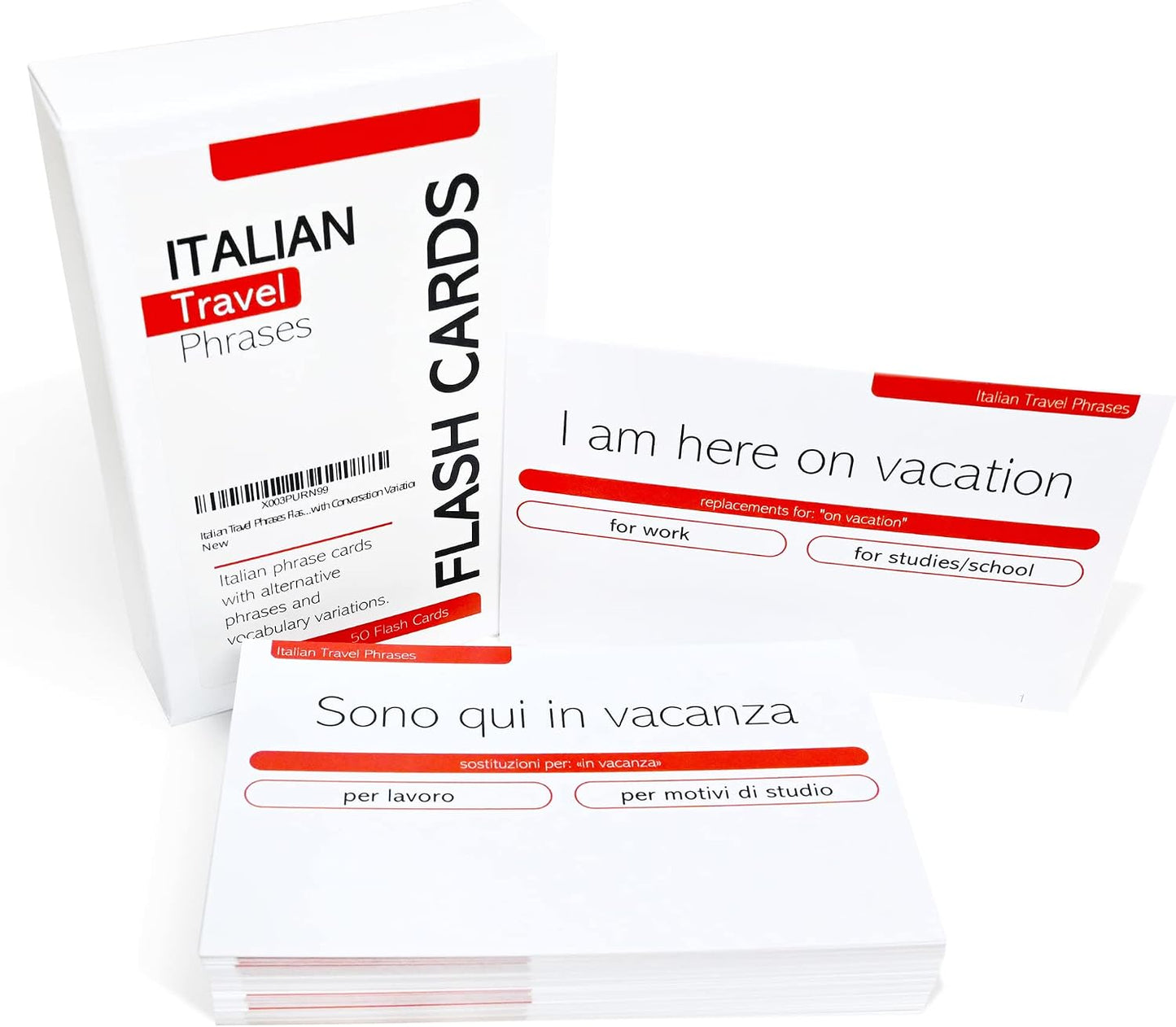Pat's Flash Cards 150 Essential Italian Phrases Bundle