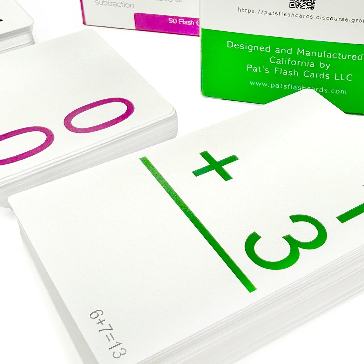 Math Facts Flash Cards 0-12 | Addition, Subtraction, Multiplication & Division Learning Set