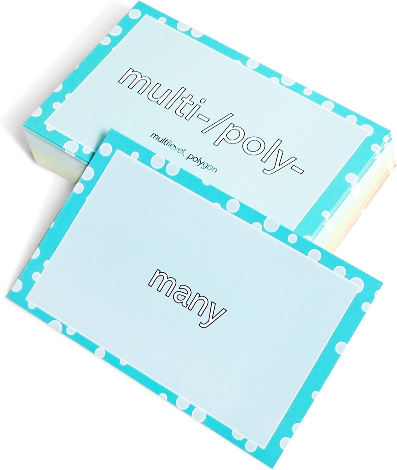 Pat's Flash Cards 50 Prefix & Suffix Flash Cards