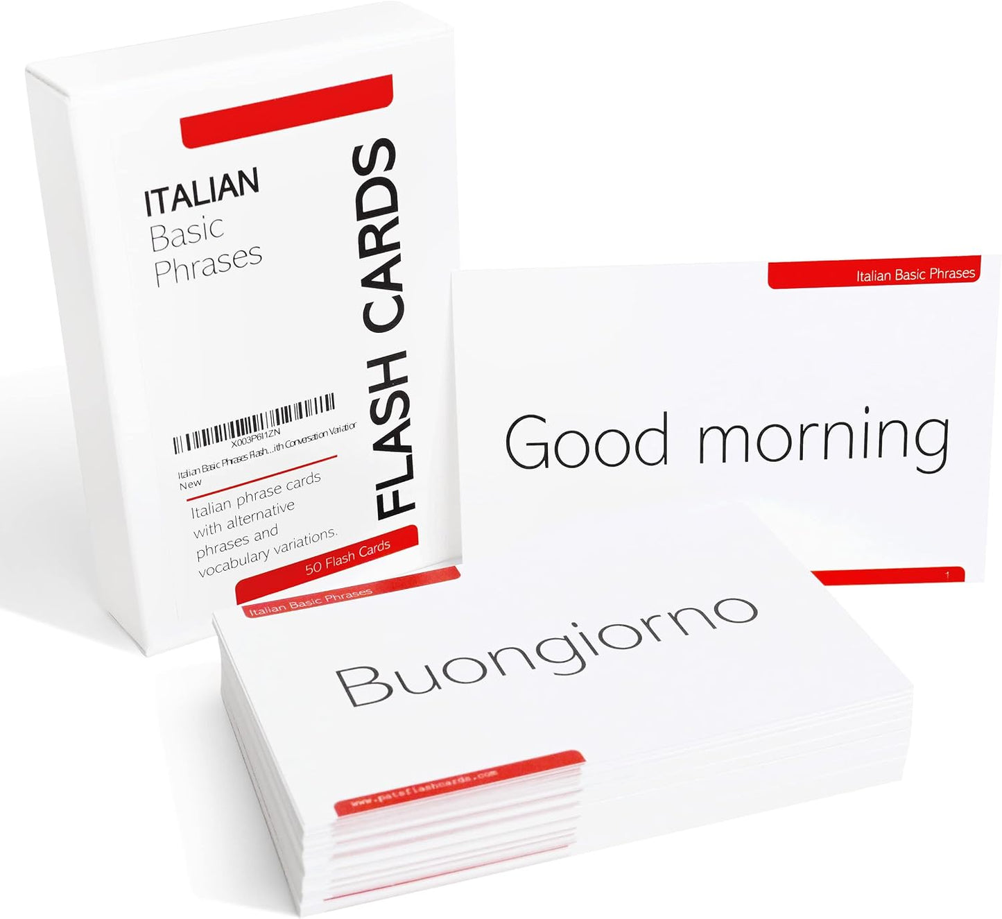 Pat's Flash Cards 150 Essential Italian Phrases Bundle