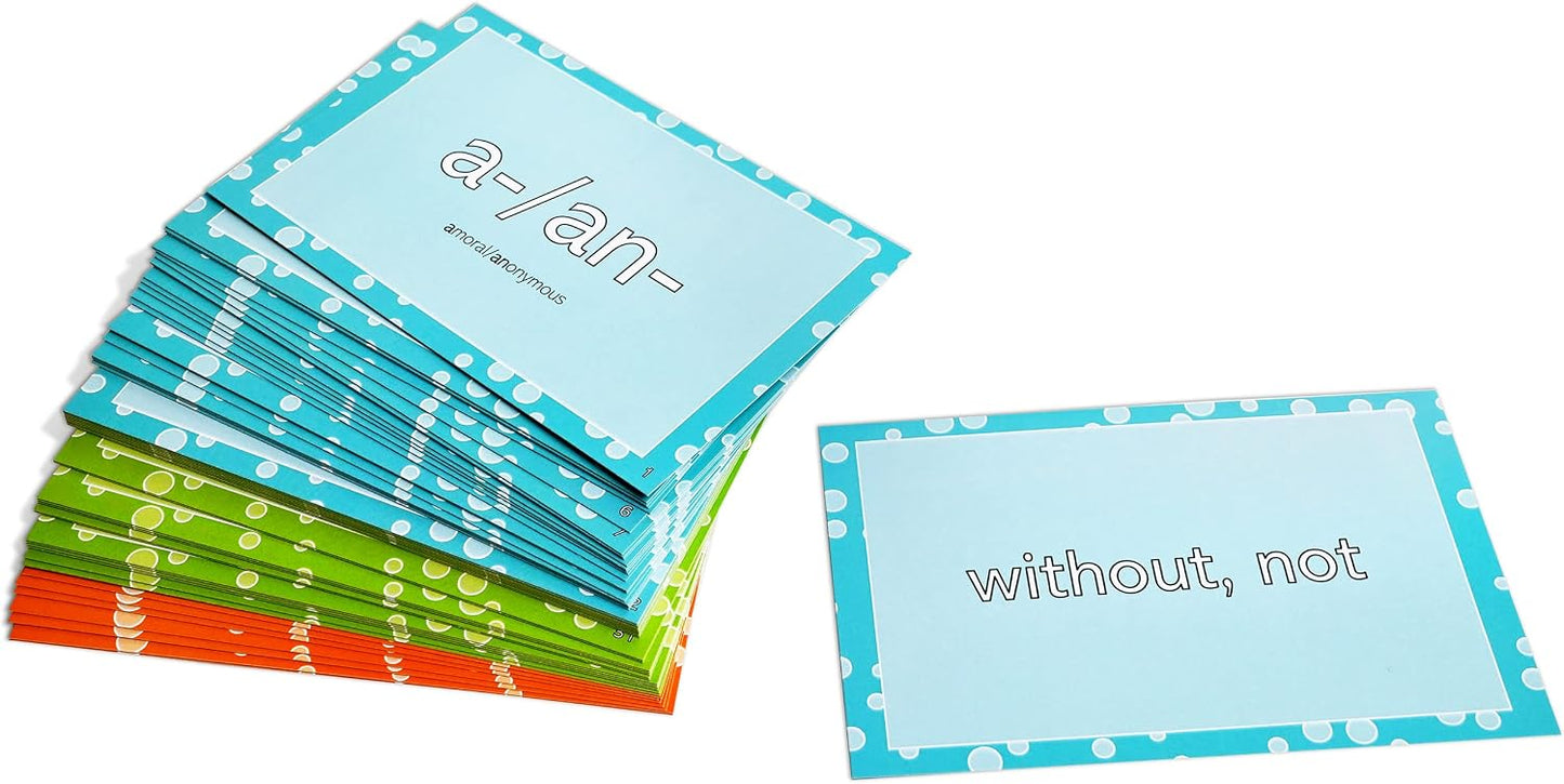 Pat's Flash Cards 50 Prefix & Suffix Flash Cards