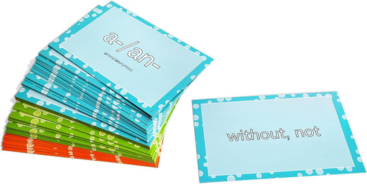 Pat's Flash Cards 50 Prefix & Suffix Flash Cards