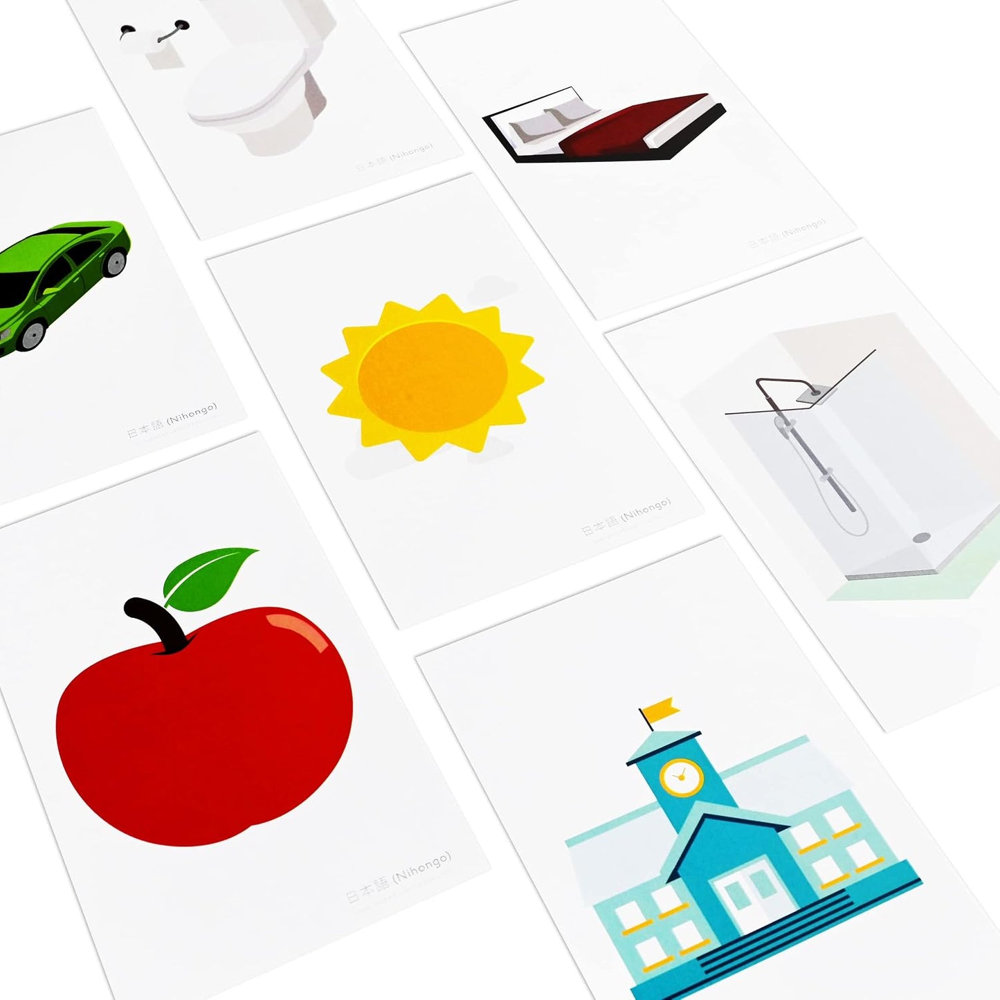 Pat's Flash Cards 192 Japanese Picture Cards