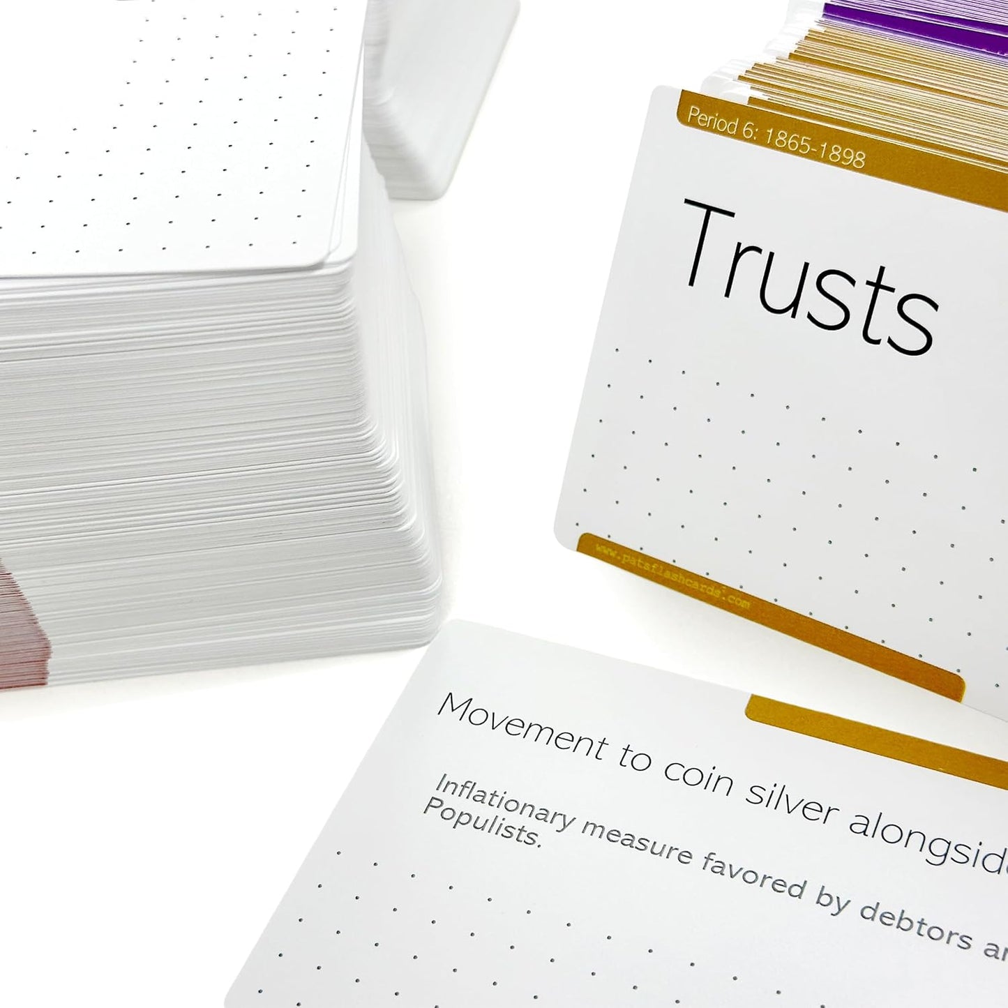 800 AP US History Writeable Bullet Cards