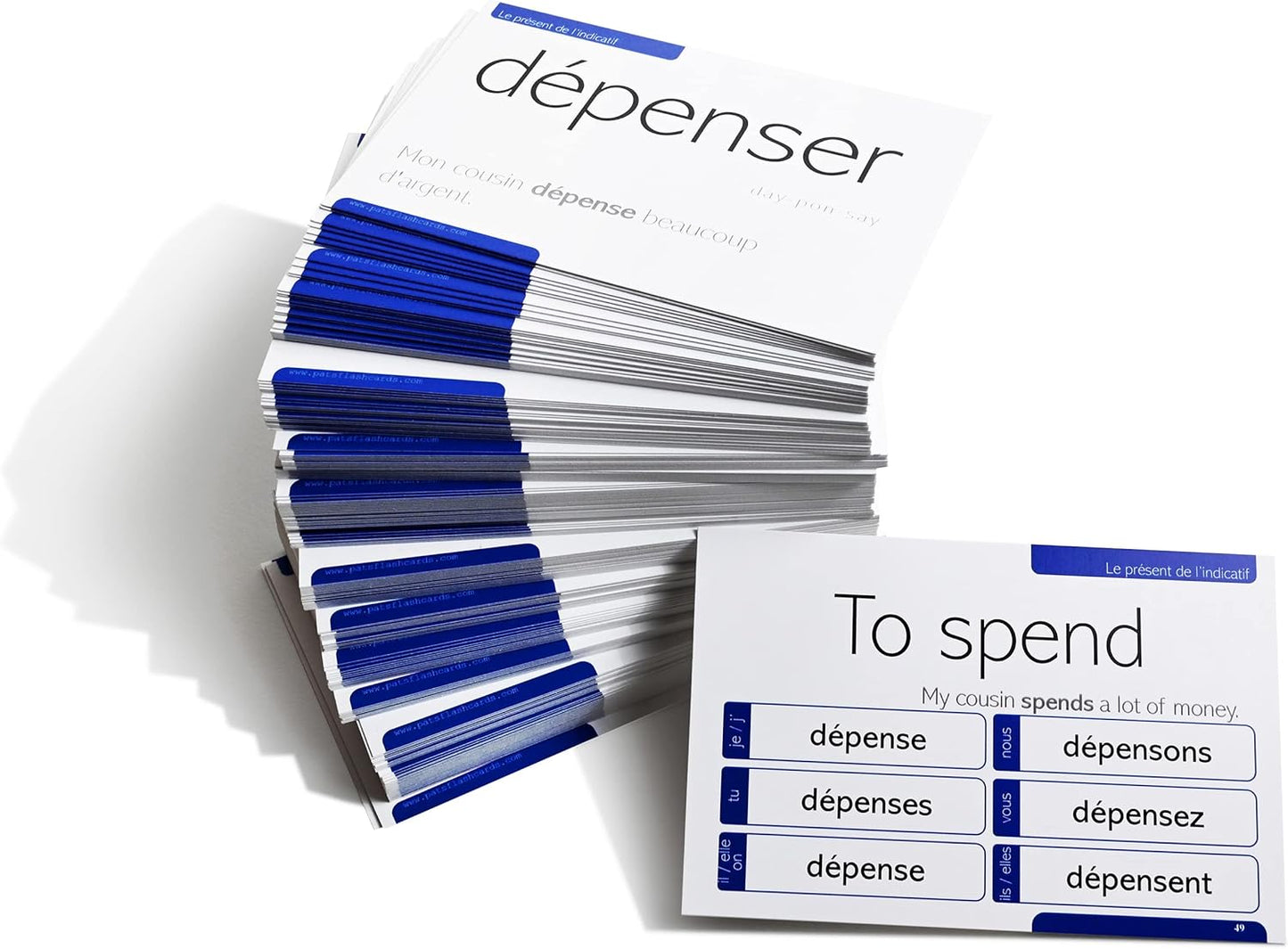 200 French Conjugation Flash Cards