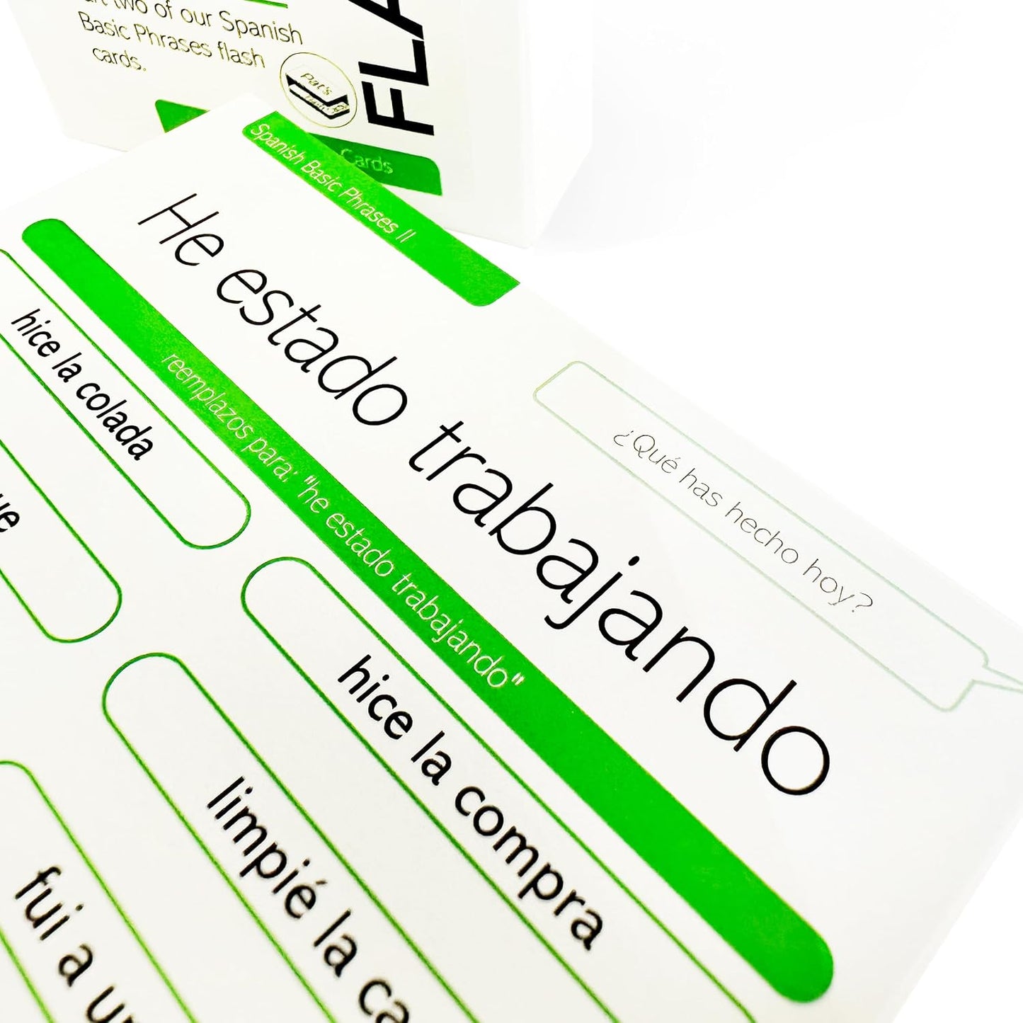 Pat's Flash Cards 50 Spanish Basic Phrases Flash Cards Part II
