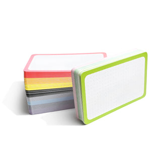 Pat's 11-Color Border Bullet Cards