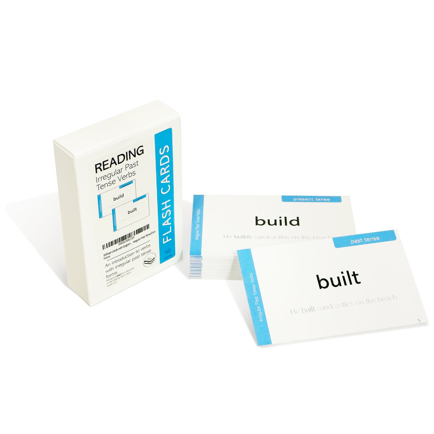 Tricky Past Tense Verbs Flash Cards