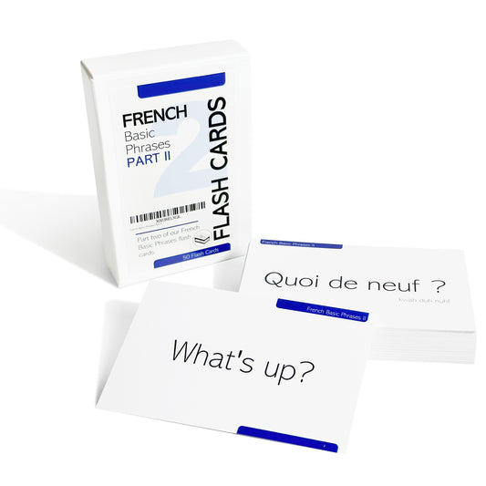 French Basic Phrases Part II