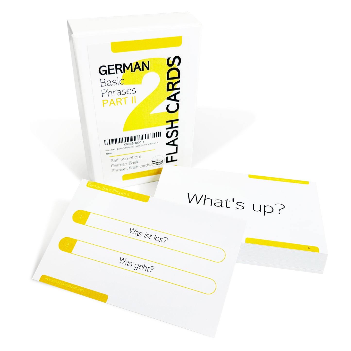 Pat's Flash Cards 100 Essential German Phrases Bundle
