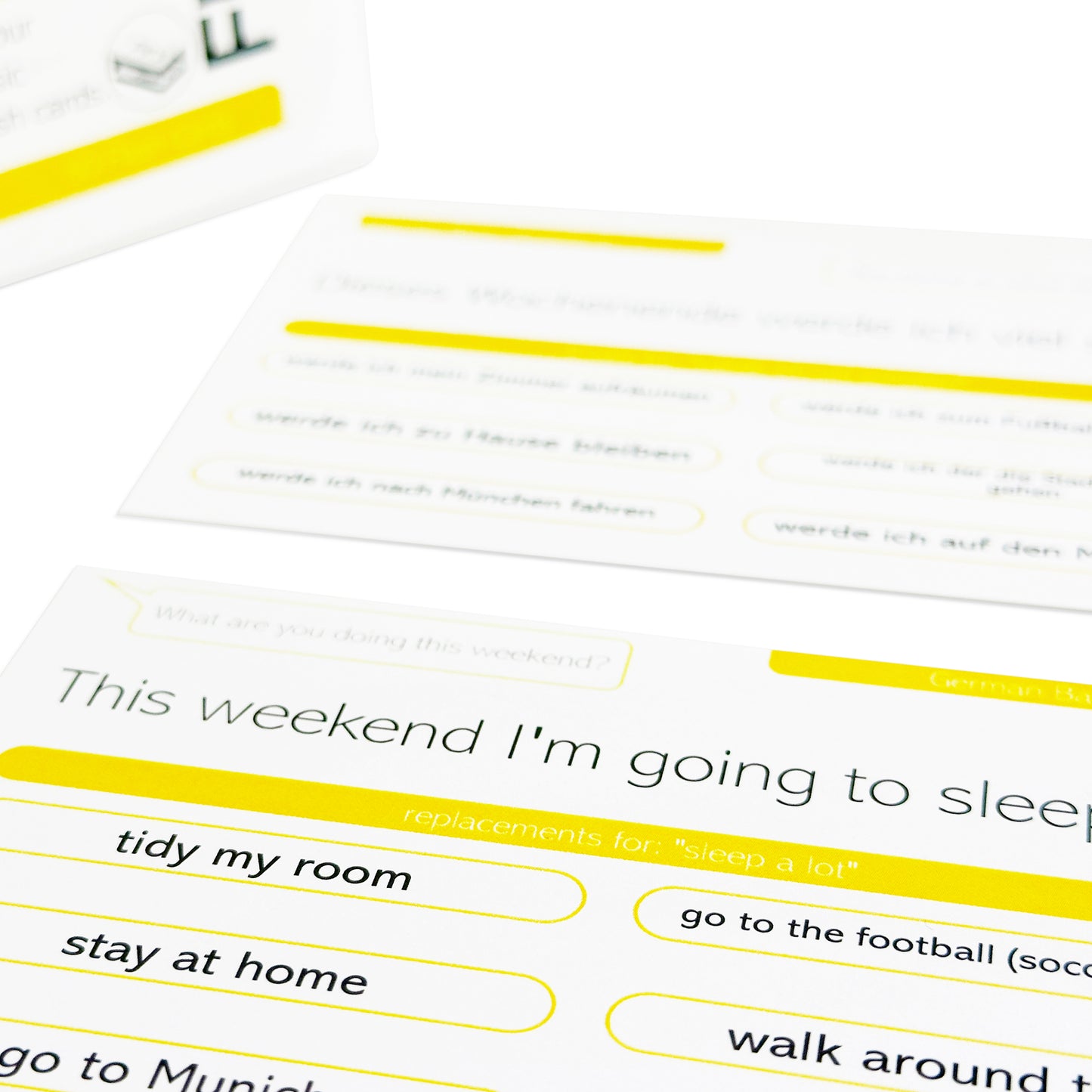 Pat's Flash Cards 100 Essential German Phrases Bundle