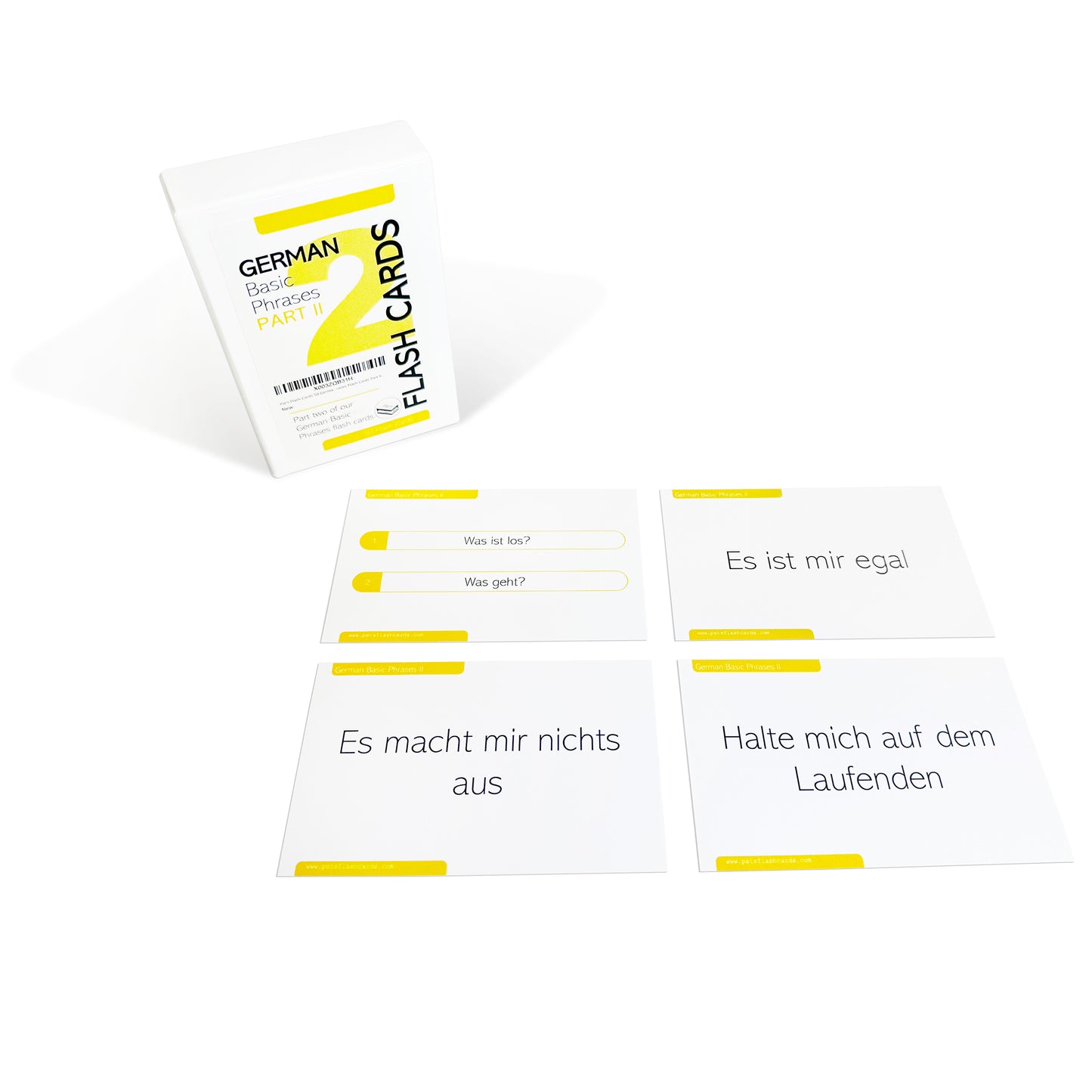 Pat's Flash Cards 100 Essential German Phrases Bundle