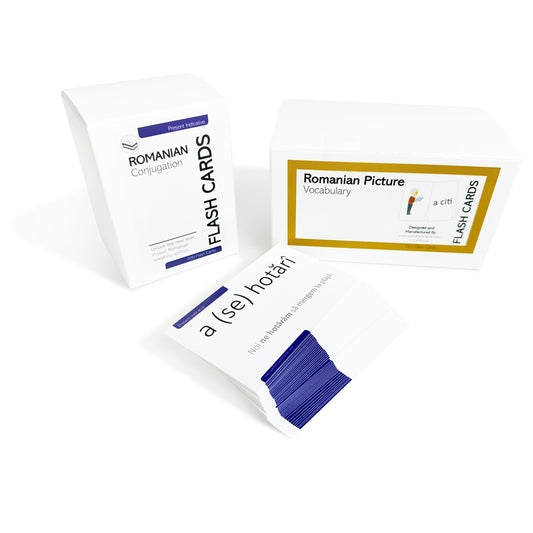 Romanian Flash Cards Bundle