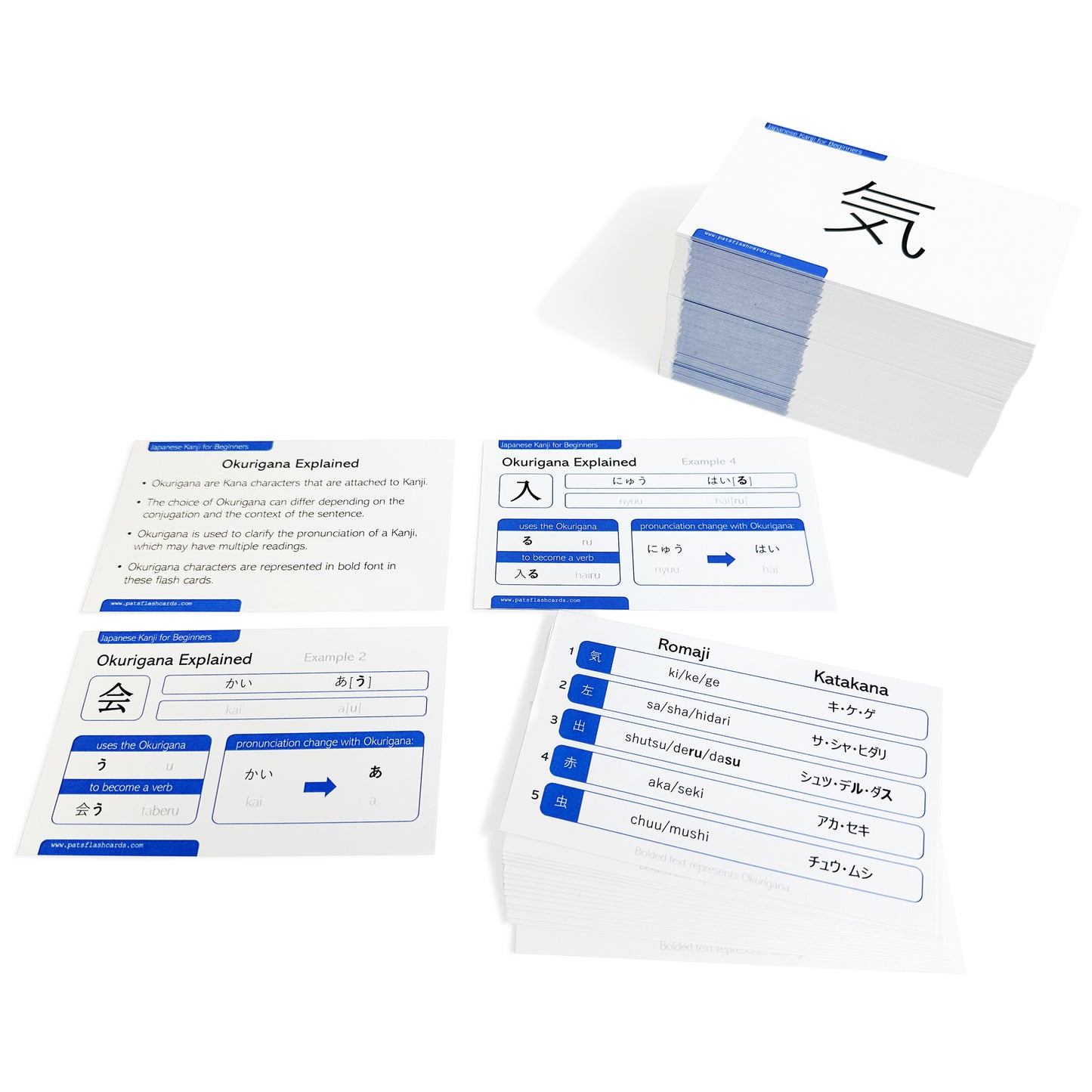 150 Japanese Kanji Flash Cards