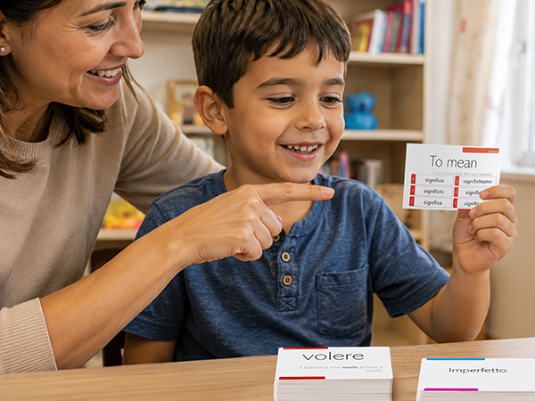 800 Italian Conjugation Flash Cards - 200 Verbs in 6 Tenses
