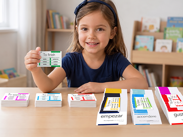 800 Spanish Conjugation Flash Cards - 200 Verbs with Full Examples in Both Spanish and English and 9 Different Tenses