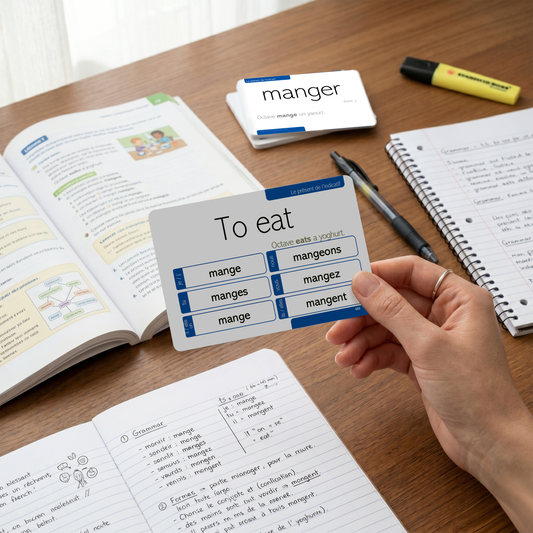 200 French Conjugation Flash Cards