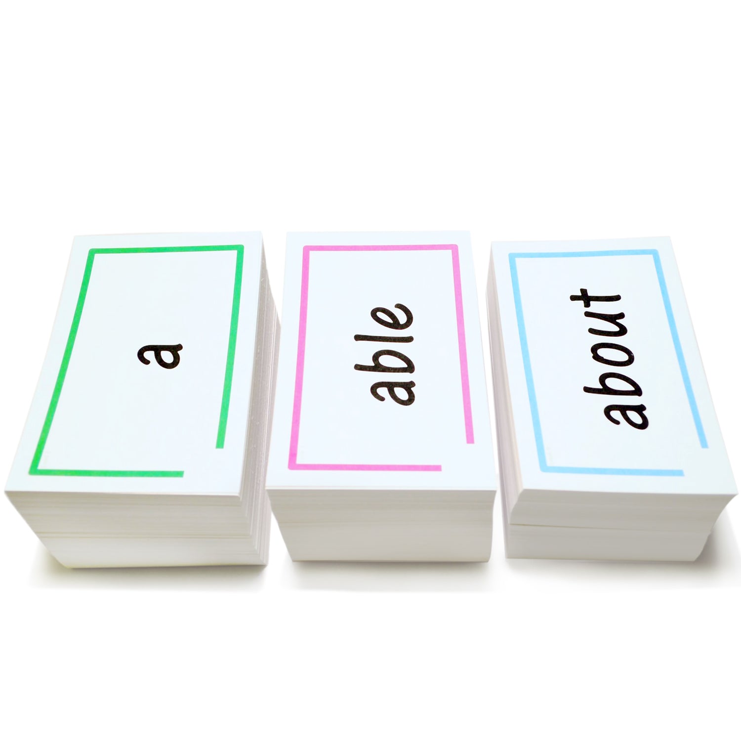 600 Dolch and Fry Sight Words Reading Flash Cards - Includes All