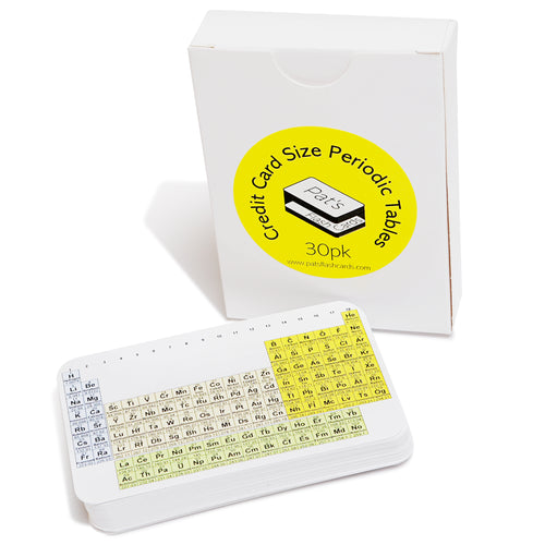 Pocket Periodic Tables Classroom 30-Pack