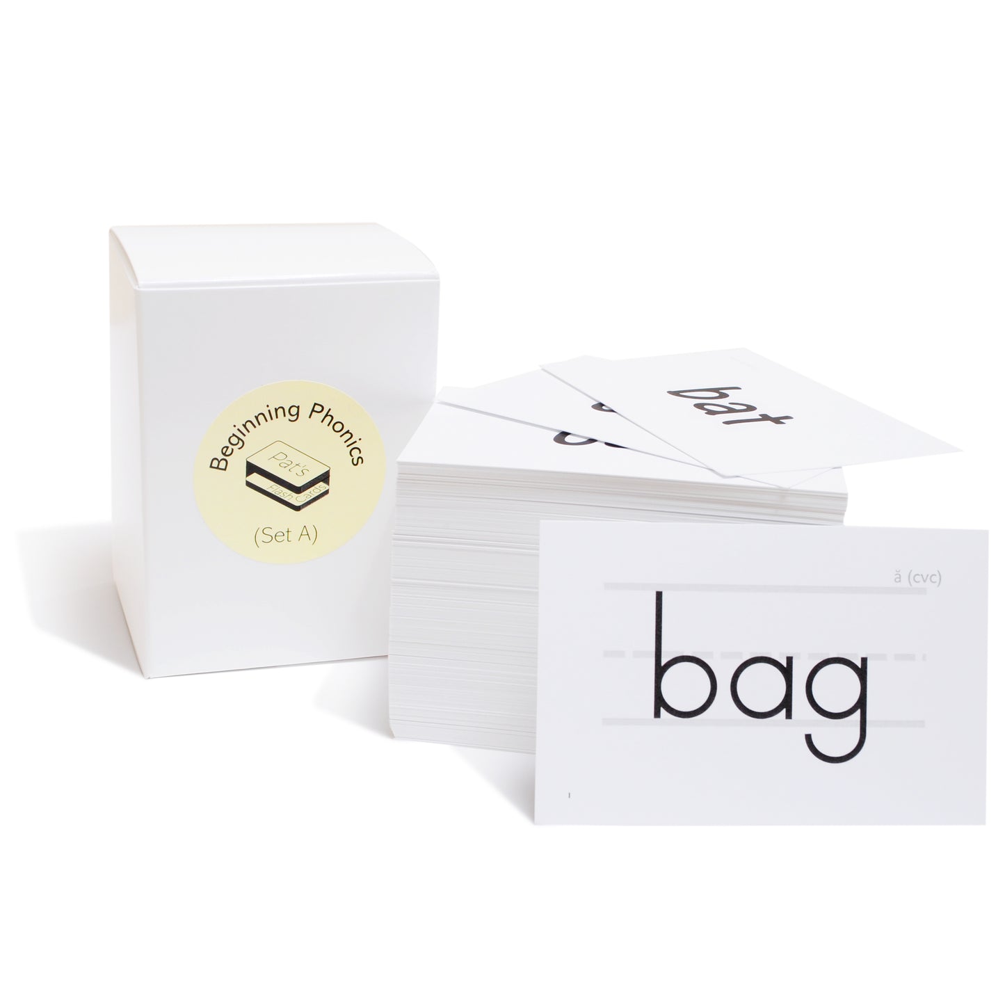 400 Words + 200 Sentences Phonics Reading Flashcards