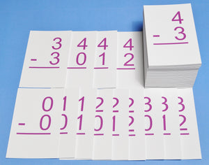 800 Math Flash Cards with All Possible 0-12 Addition, Subtraction, Multiplication and Division Facts with Transitional Concepts Cards and Introduction to Fractions Cards