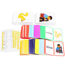 576 Spanish Picture Card Bundle Pack: 384 Spanish Memory Game Playing Cards with 192 Spanish Flash Cards