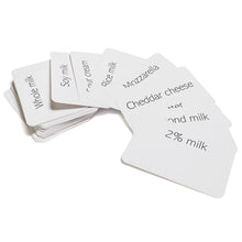 122 Nutritional Facts Flash Cards for Carb Counting, Calories, Nutrition, Weight Management and Diabetes Management