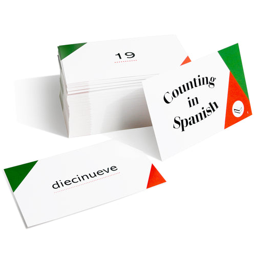 Pat's Flash Cards 142 Counting in Spanish Flash Cards: Comprehensive Coverage of 1-100, Ordinal Numbers, 1000s, Millions