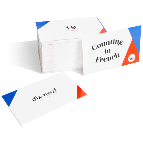 Pat's Flash Cards 160 Counting in French Flash Cards: Comprehensive Coverage of 1-100, Ordinal Numbers, 1000s, Millions