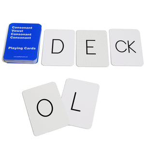 Phonics Spelling Game Playing Cards Set