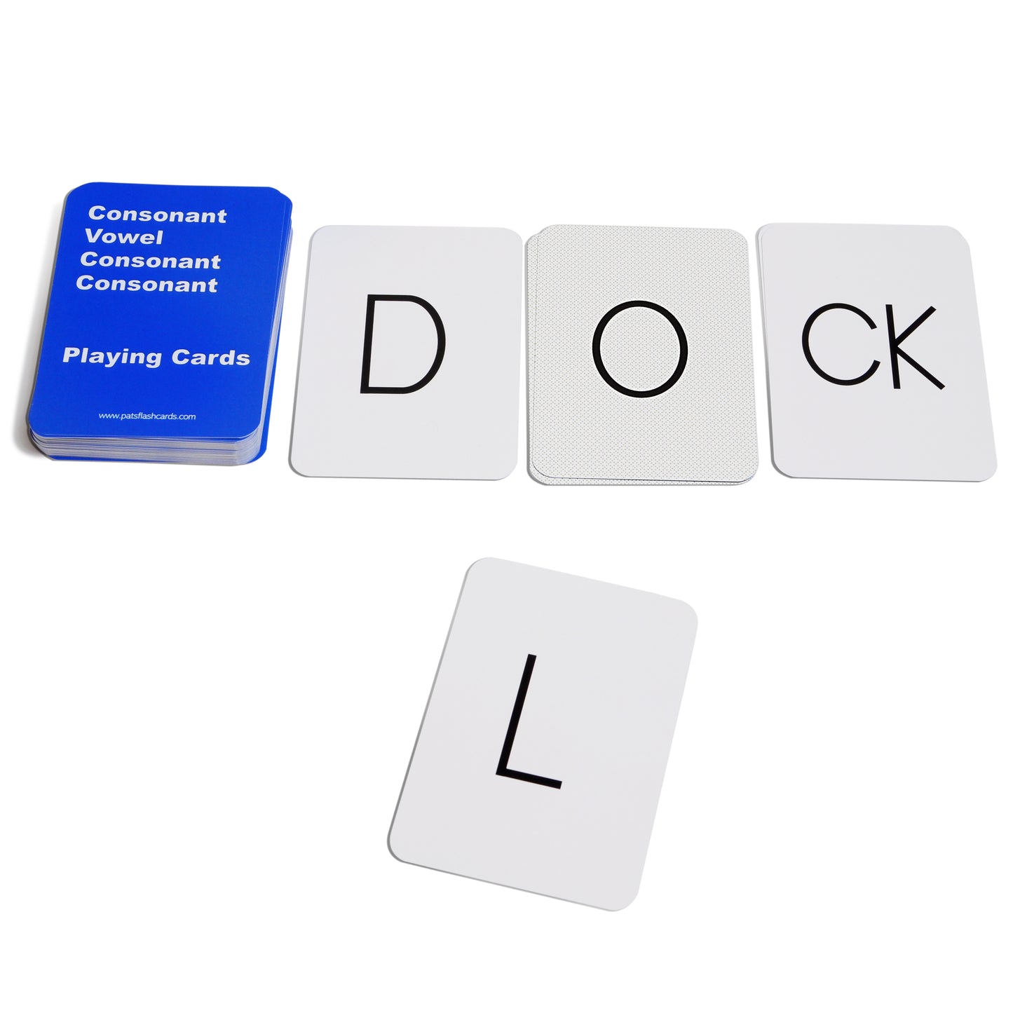 Phonics Spelling Game Playing Cards Set