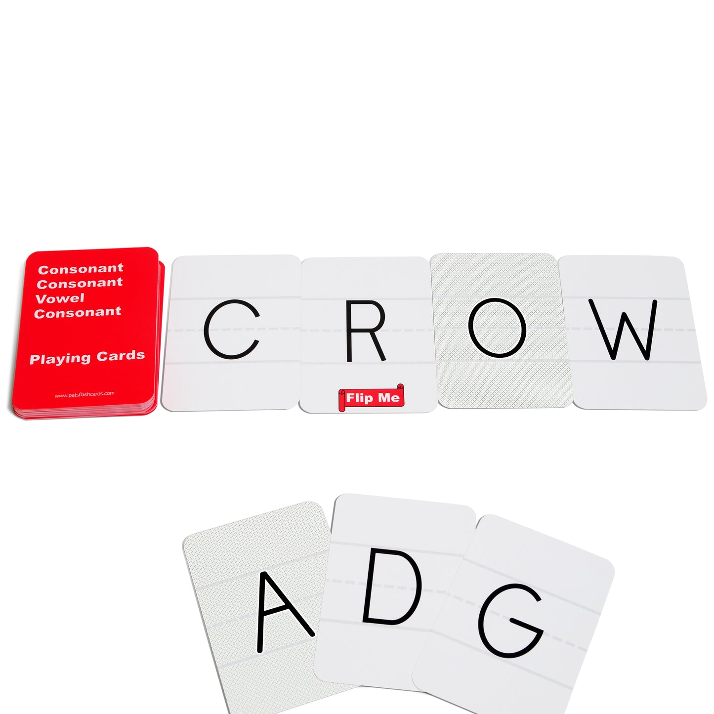 Phonics Spelling Game Playing Cards Set