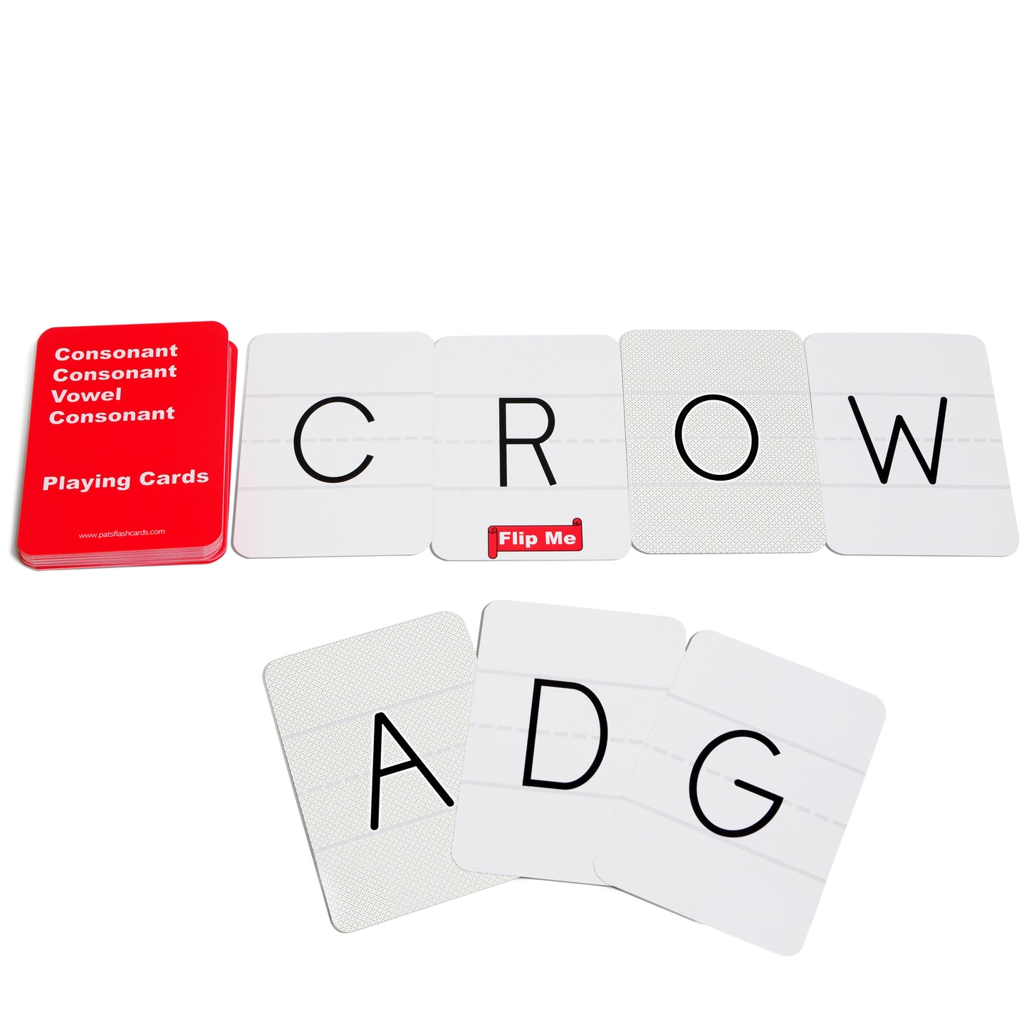 Phonics Spelling Game Playing Cards Set
