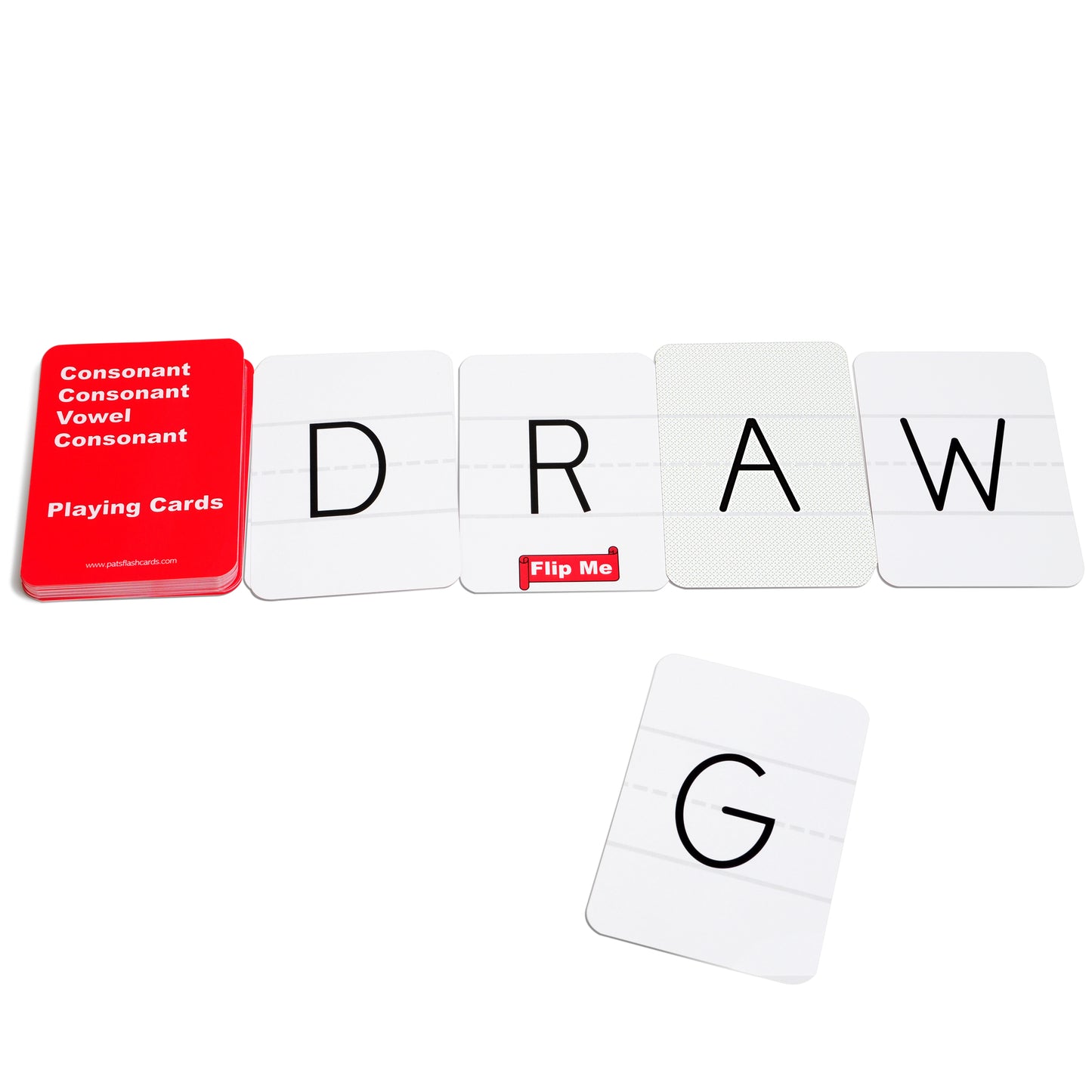 Phonics Spelling Game Playing Cards Set